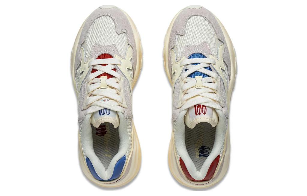LiNing 001 Mountains And Seas Anti-Slip Wear-Resistant Low-Top Sports Casual Shoes Women's Ecru Custard AZGT008-2