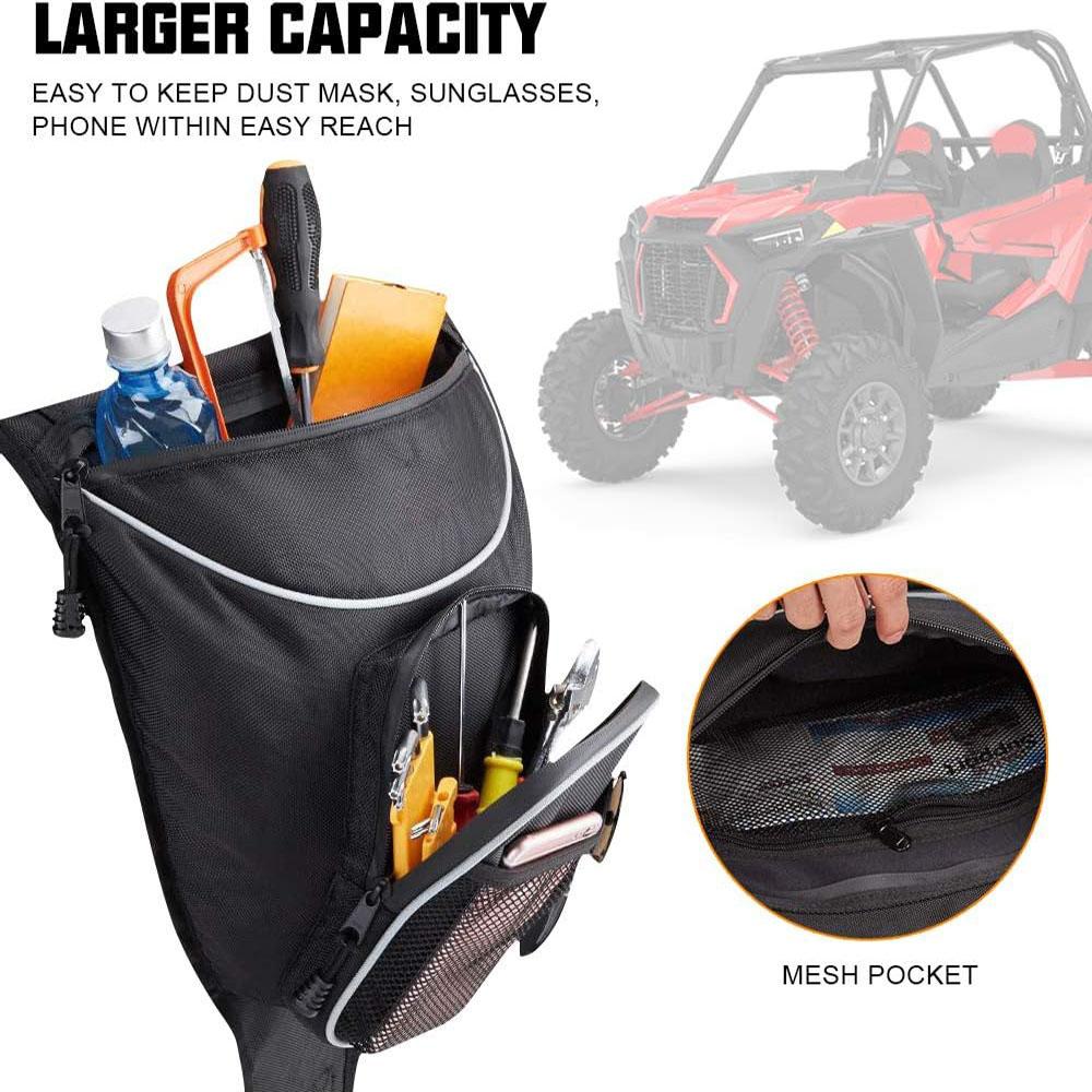 UTV Center Seat Storage Bag 1680D Nylon Pack For Polaris RZR 570 800 XP 900 1000