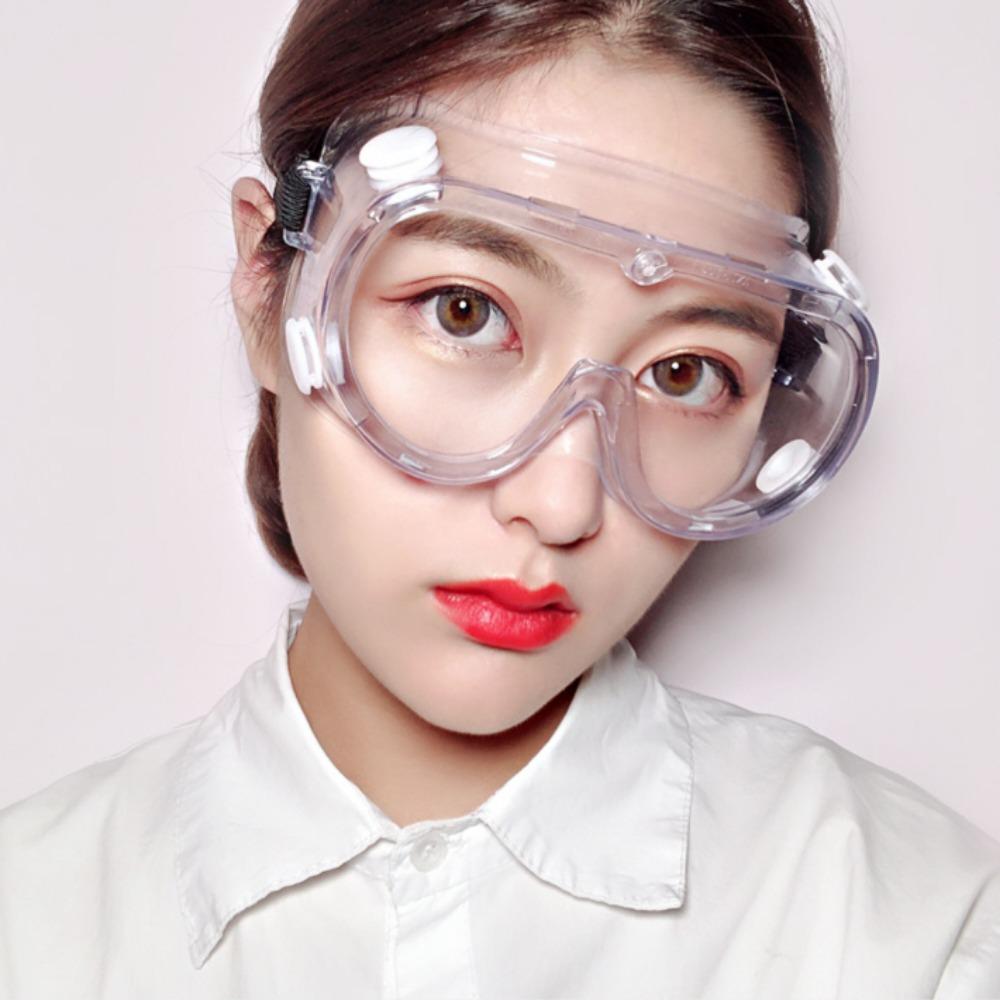 Brille Schutzbrille Aufprall PC Chemikalienspritzer Sicherheit Persönlicher Schutz Aufprallschutz Arbeitsschutz Brille