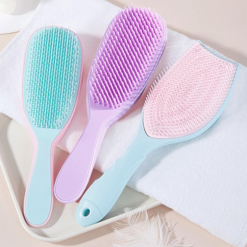 Head Massage Detangling Hairbrush Anti Static Winding Comb Soft Long Hair Styling Smooth Hair Brush Pro Salon Hairdressing Tools