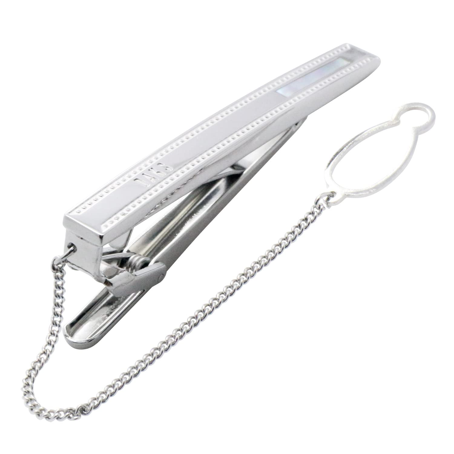 

Булавка для галстука DAKS Silver Shell White Pearl se-da035