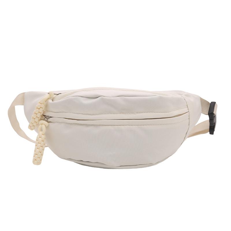 Casual messenger bag new simple and versatile sports breast bag large capacity student small satchel casual fanny pack