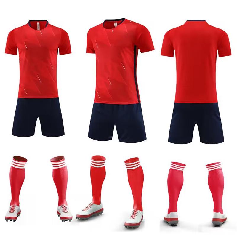Youth Team Training & Custom Summer Soccer Uniform Set