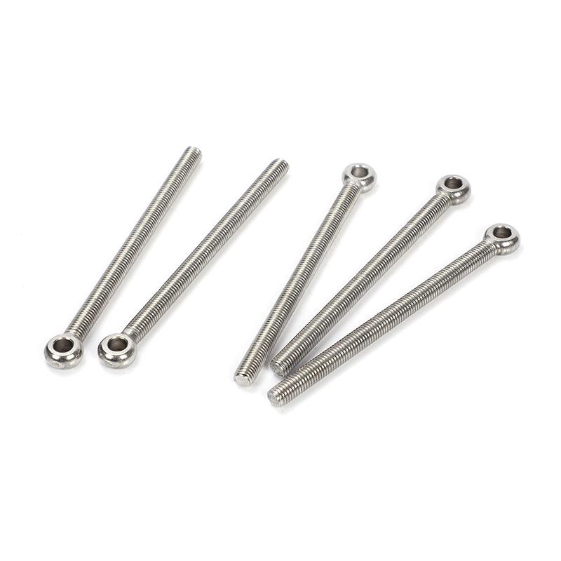 304 Stainless Steel Eye Bolt with Swivel and Hole Adjustment, GB798, M16/M20