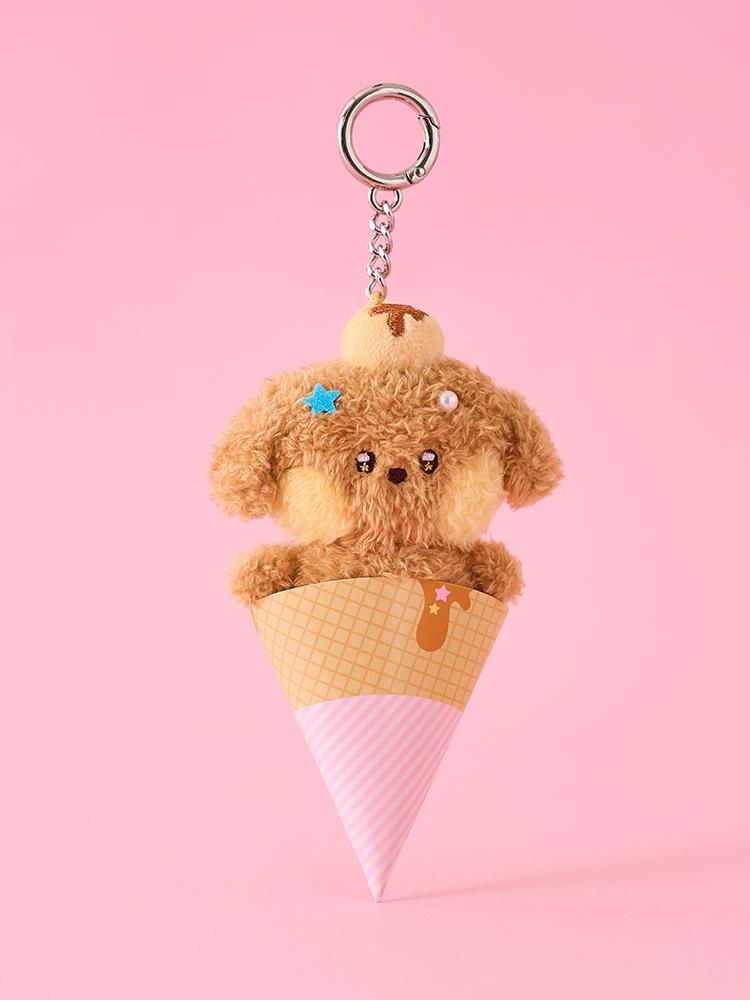 LINE FRIENDS MININI Ice Cream Jjokko-ni Mini Keyring