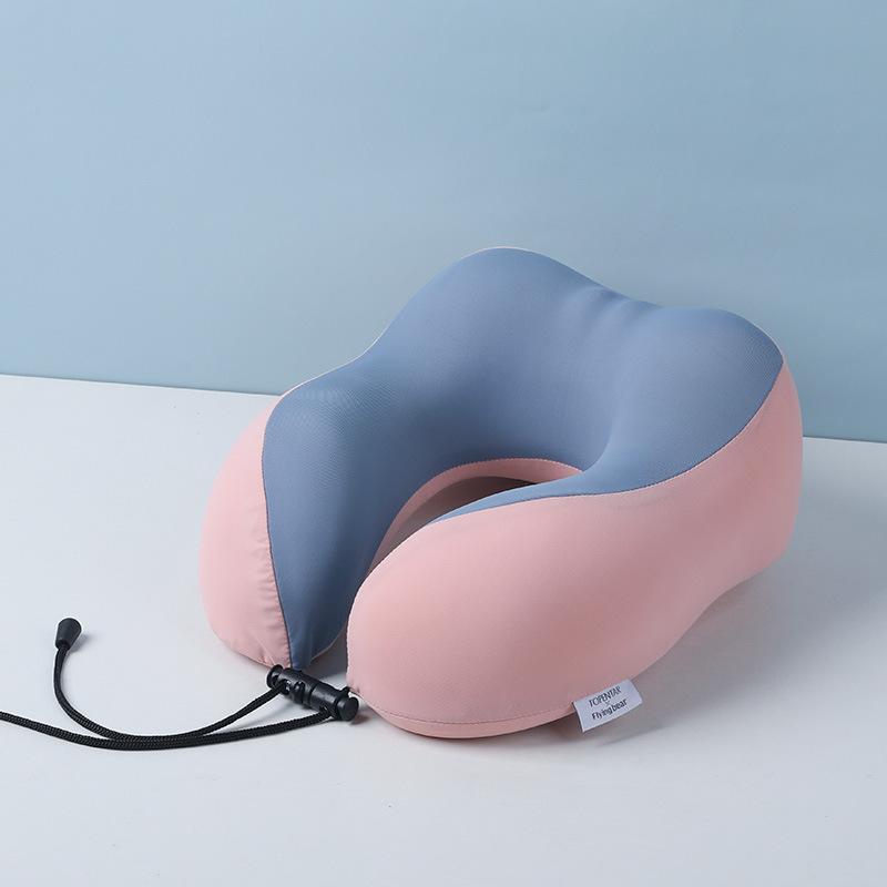 Pillow Portable U-Shaped Neck Pillow for Adults Ergonomic Travel  Office Nap Support Comfort for Neck Protection Neck  The Pillowcase Is Removable