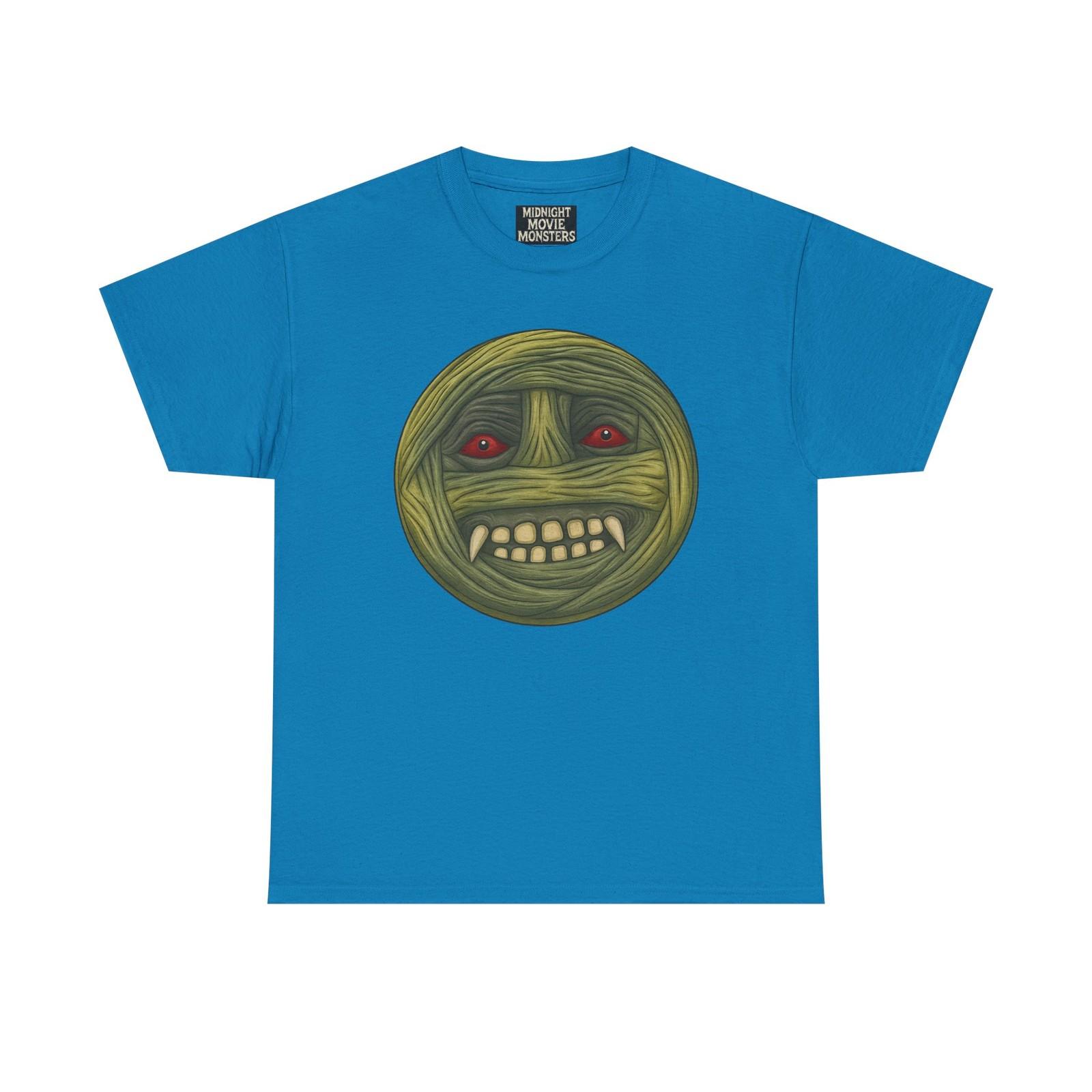 The Mummy Face T-Shirt Tee Unisex Cotton Fun Gift for Halloween Monster Vintage S