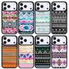 Tribal Aztec Geometric Colour Phone Case For Apple iPhone 17 Air 16 Pro Max 15 Pro Max 14 13 12 11 Mini Back Cover