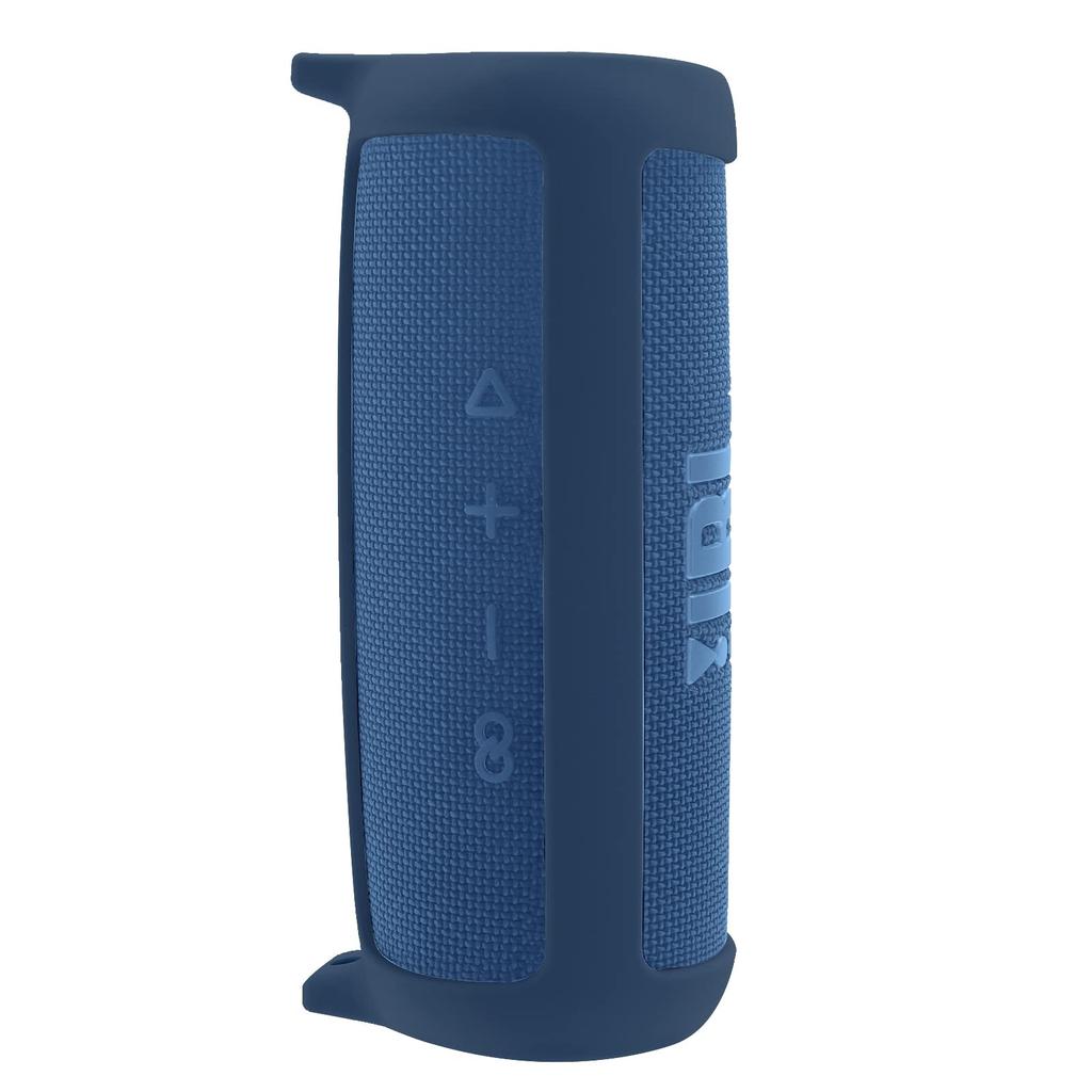 Silicone Protective Case Aenllosi Blue Compatible with JBL Flip 6 Bluetooth Speaker