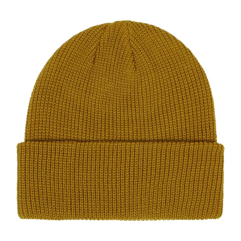 Women Autumn Winter Simple Solid Color Elastic Force Knitted All Match Chic Hat