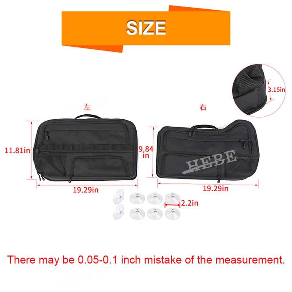 HEBE Oxford Cloth Tailgate Storage Bag Fit for GWM Tank 300 2021 2022 2023 2024 2025 Accessories