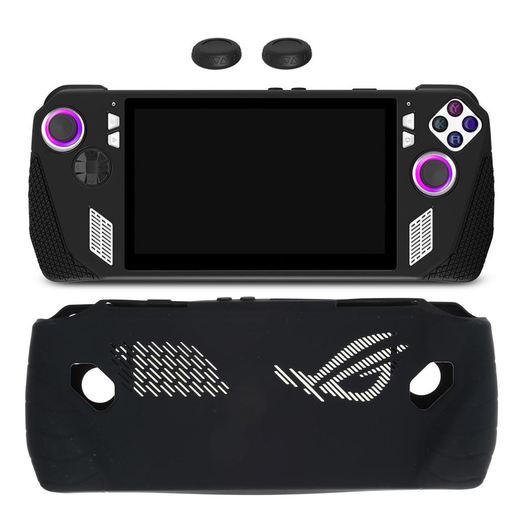 Soft Silicone Shell Protective Case Cover Full Protective Sleeve Handhelds Game Console Accessories Suitable for RogAlly