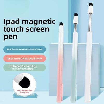 38cm TPEN Retractable Whip Pen Ipad Magnetic Applicable Learning Tablet Teaching All-in-one Touch Screen Pen