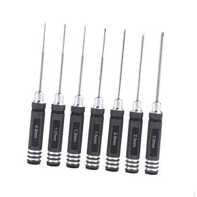 7 bucăți RC Hex Driver Set 0.9mm 1.27mm 1.3mm 1.5mm 2.0mm 2.5mm 3.0mm Instrumente de reparare Truse de instrumente pentru
