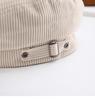 Spring & Autumn Large Head British Casual Style Beret - Women's Versatile Fashion Trend, Slimming Look