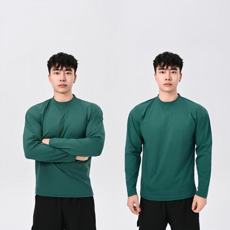 "Nahtloses Leichtes Schnelltrocknendes Langarm-Sportshirt"