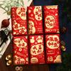 6pcs Blessing Chinese New Year Red Envelopes Traditional Money Packet  Wedding Birthday