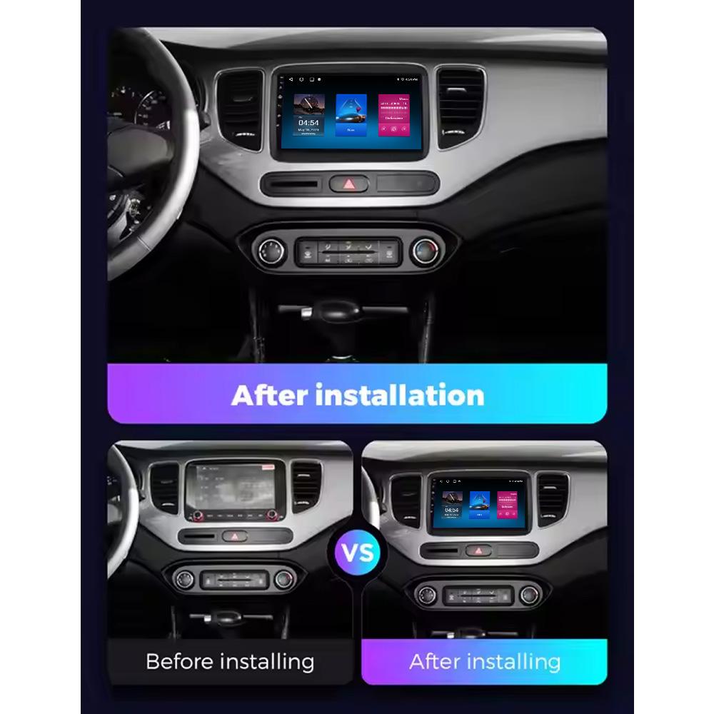 Toyousonic Car Video Player for KIA Carens 2013-2018 GPS Navigation Built-in Dsp Carplay Autoradio Android Head Unit