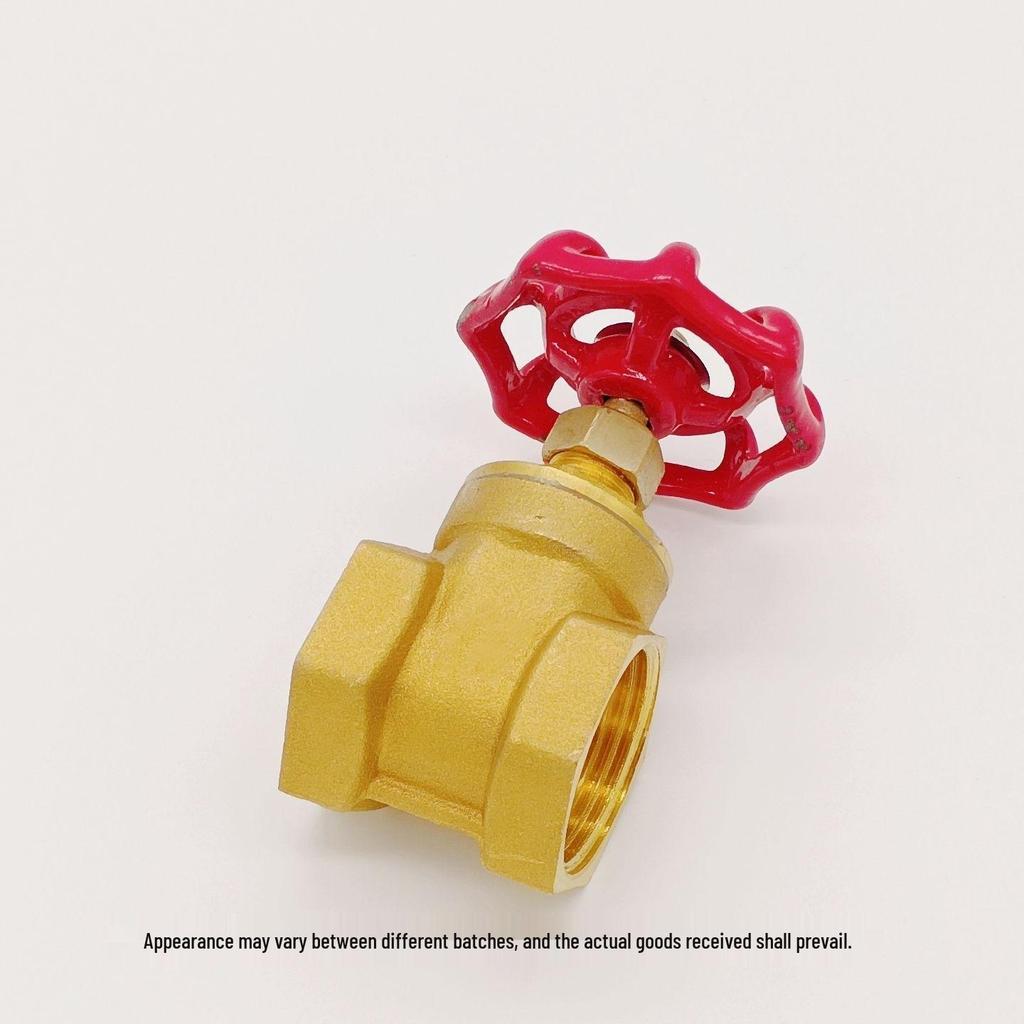 Brass Gate Valve: 4-50mm Options for DN15-40 Tap and Main Water Lines