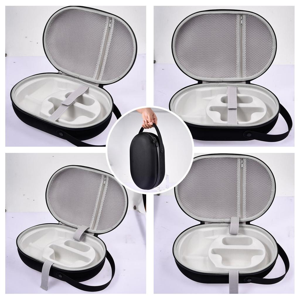 Carrying Case Lightweight Portable Protection Case Carrying Gaming Headset Storage Bag With Carrying Handle Zipper Closing Compatible For Vision Pro
