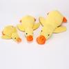 Dog Toy Plush Sleeping Duck Sound Puppy Toy Bite-resistant Dog Molar Toy Small Yellow Duck Pet Toy