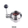 OSZN 304 Stainless Steel Manual Butterfly Valve