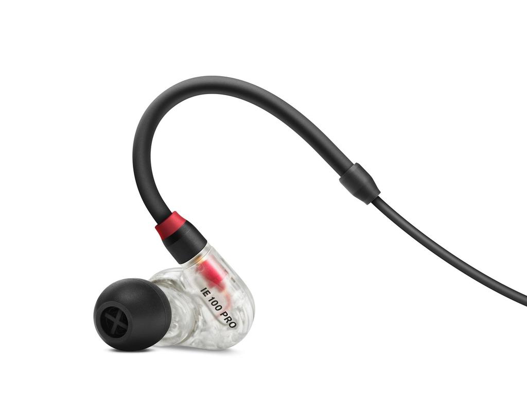 Sennheiser IE 100 PRO CLEAR Professional Monitoring Earphones, Clear, [Official Japanese Product] 508941, In-Ear Type, Wired Earphones