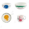 ZEN Jungle Animals Kiddy Baby Dinnerware Set, Mixed Colors, Air + Treat + Plate + Mug, Popular Korean Parenting Items