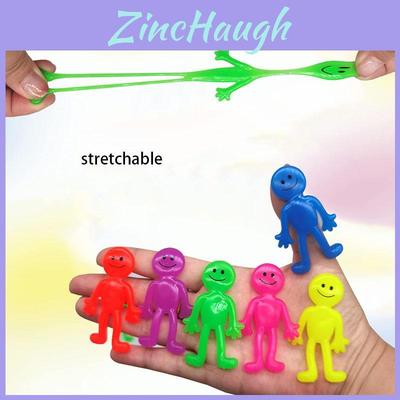 Cross-border Bestseller Tpr Smiley Face Doll Elastic And Squeezeable Stress Relief Toy