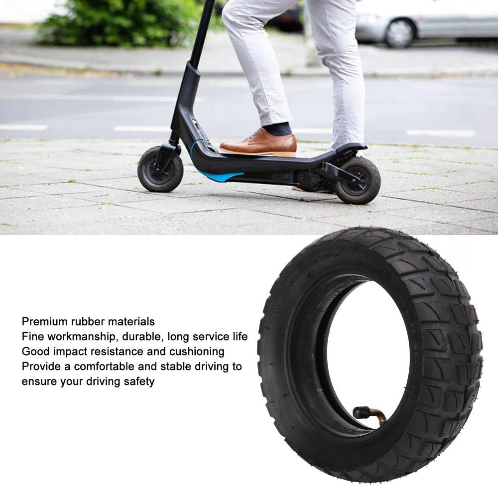 Black Electric Scooter Tire and Inner Tube Set Pneumatic Wheel Tire  Scooter Repair and Maintenance