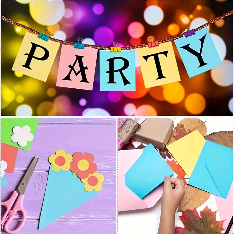 100 Arkuszy Pastelowy Kolor Karton, Gruby, Na Prezenty Urodzinowe, Scrapbooking, Tworzenie Kartek, Drukowanie, Projekty Szkolne i Rękodzieło DIY