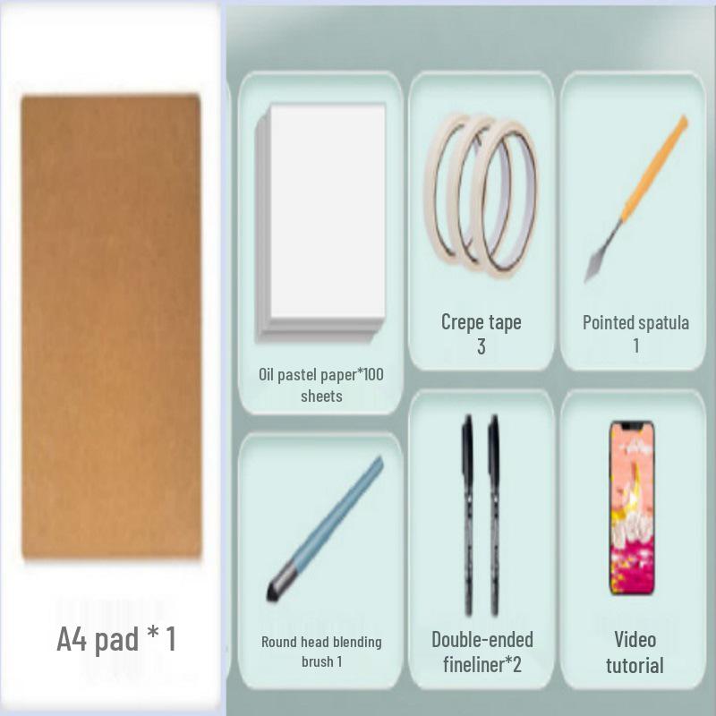 Gaole Super Soft Oil Pastels - Full Set (24/48 Colors), Classic Macaron for Kids, DIY Heavy Color Sticks