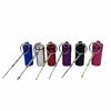 New style High Quality Medicine Box with Keychain Metal spoon Snuff bottle Aluminum Sealed Storage Portable Gifts for Men