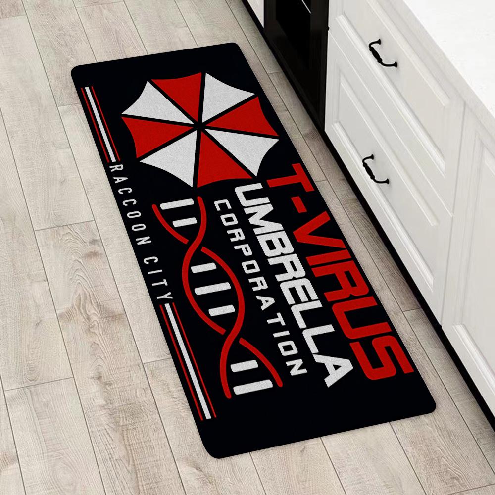 Entrance Front Door Doormat Residents Evil Non-slip Kitchen Rug Living Room Rugs Balcony Bathroom Foot Mat Floor Mats Carpet