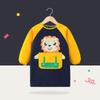 Painting Apron Double Layer Waterproof Painting Coat School with Pockets Painting Gown Children 6~8 Years Craft Apron Painting