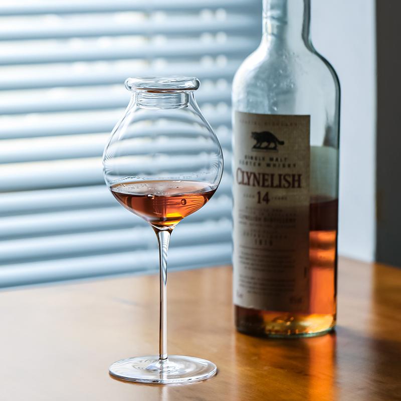Inmeet Whiskyglas Verkostungskappe, Glasdeckel/Glasbecherdeckel/Hohes Borosilikatglas