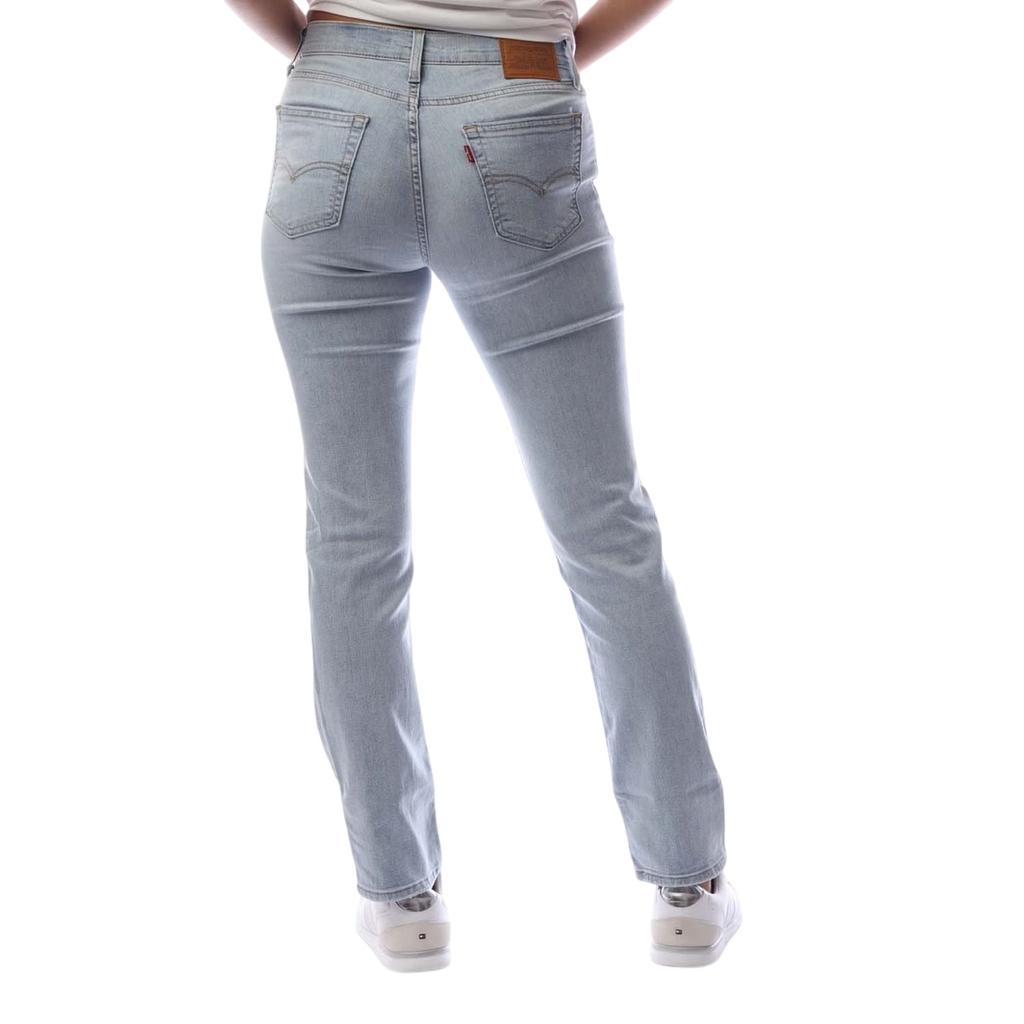 Levis Womens/Ladies Denim High Rise Straight Leg Jeans