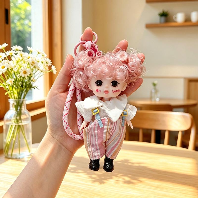 15cm BJD Lolita Doll Mobile Phone Pendant Toy - Trendy Birthday Gift for Girls
