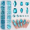 3d Nail Art Rhinestones Nail Art Accessories Exquisite 3d Nail Art Sparkling Rhinestones Charms for Stunning Diy Nail for Women