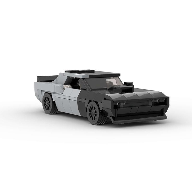 Creative MOC Car City Racing Vehicle Retro Speed Car Rally Building Blocks Bricks Ornament Toys For Kids Adults Birthday Gifts