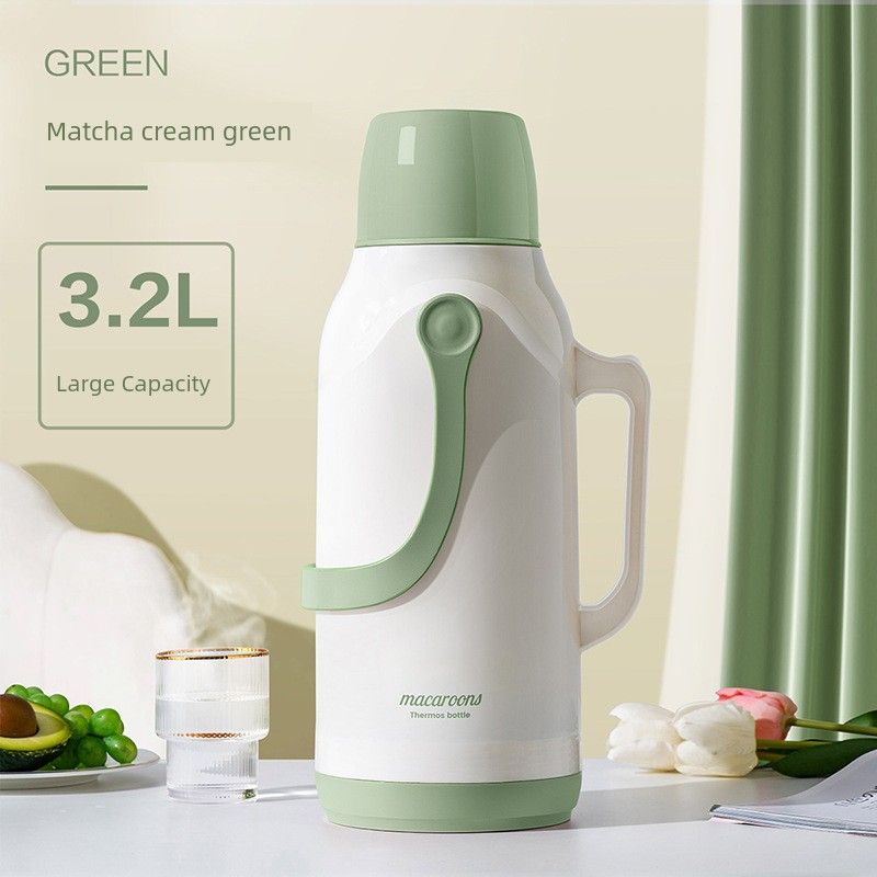 German Import Large Capacity Thermos Cup For Home Stainless Steel Thermos 2L Portable Baby out Kettle New Arrival
