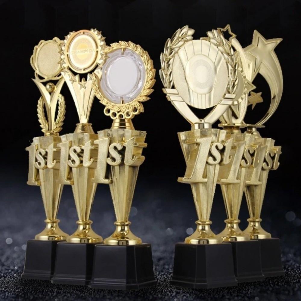 Large Star Trophy Award Plastic Prize Cup Creative Winner Cups  For Team Sport Competition