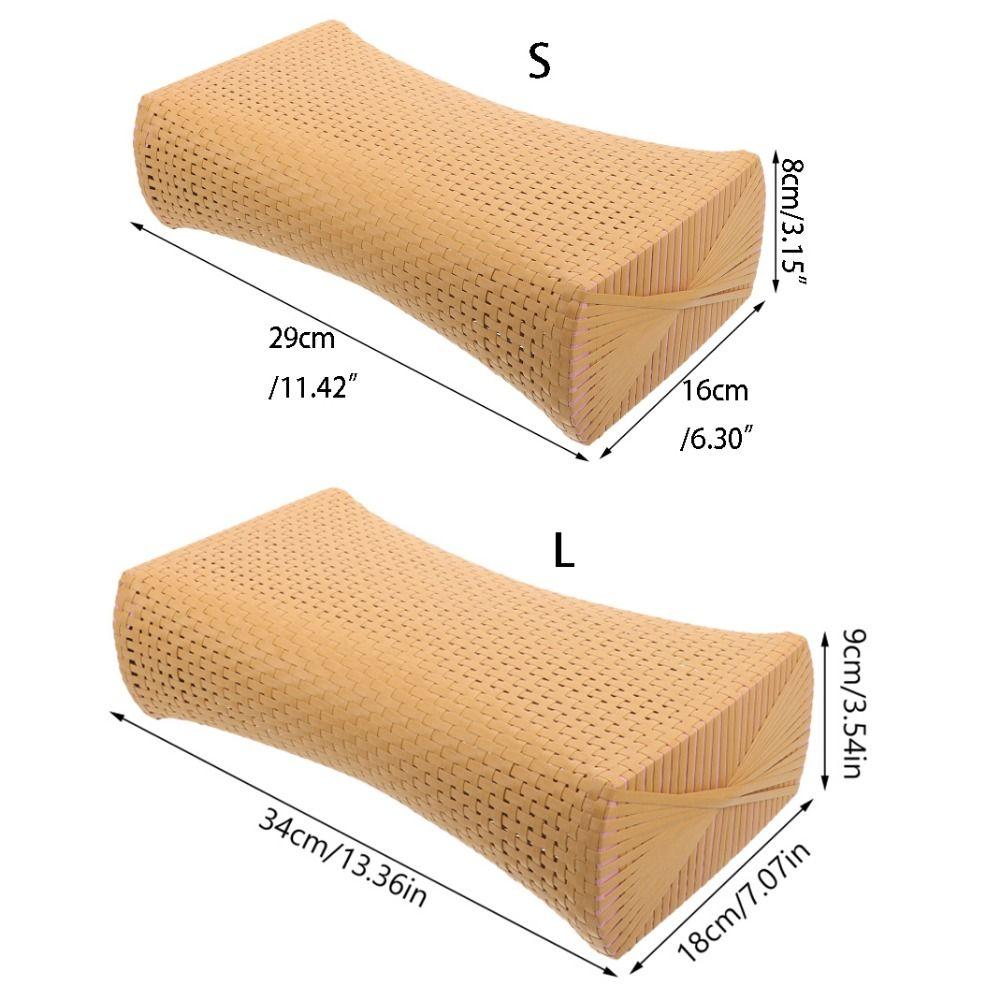 Moisture-proof Imitation Rattan Pillow Waterproof Sweat Steaming Pillow Summer