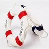 Nautical Life Ring Wall Decor Welcome Aboard Lifebuoy Boat Themed Home Beach House Decoration Gifts Living Room Small Ornament