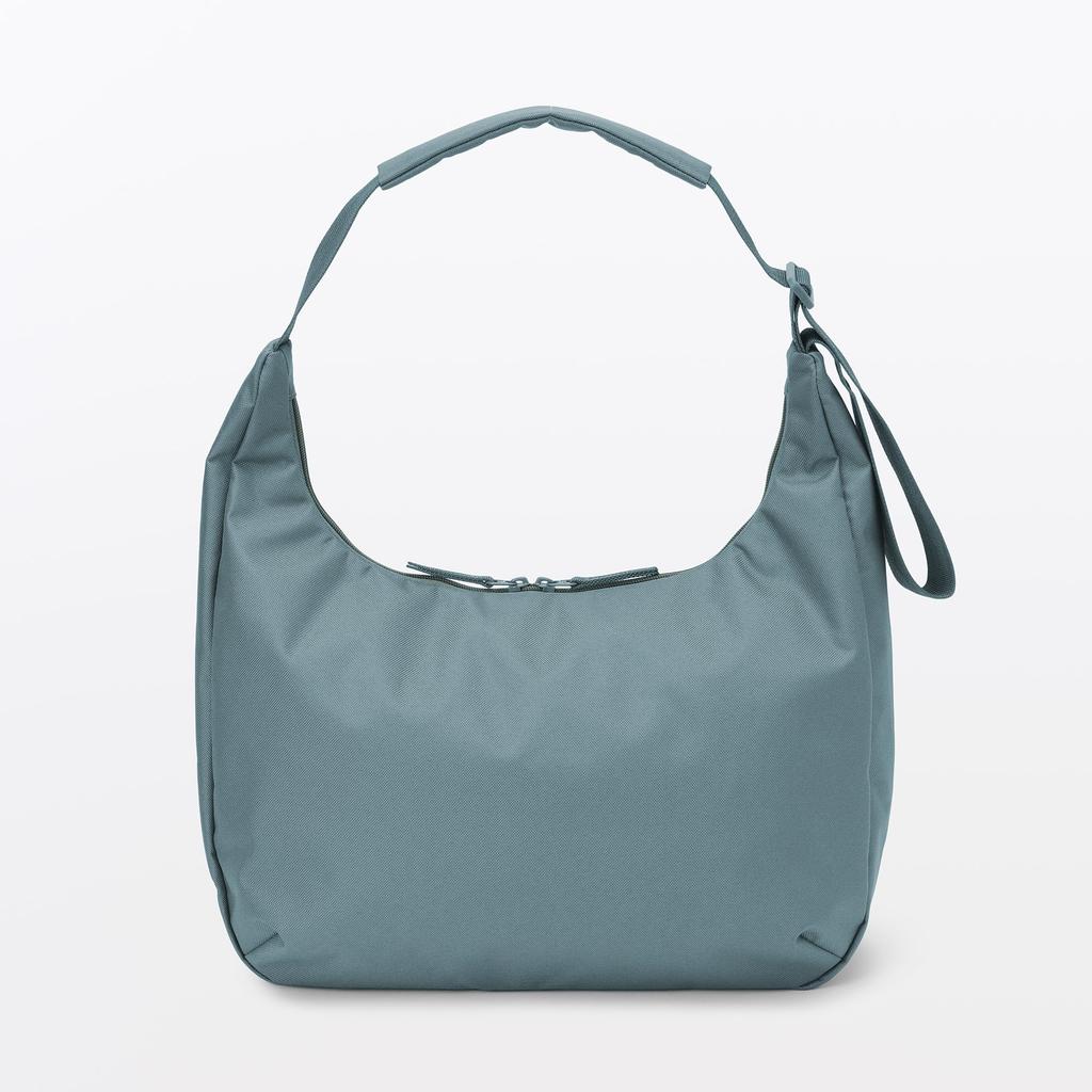 MUJI Rauchig Blau Wasserabweisend 2-Wege Ein Schultertasche, Unisex, Erwachsener, EFD40A6S,