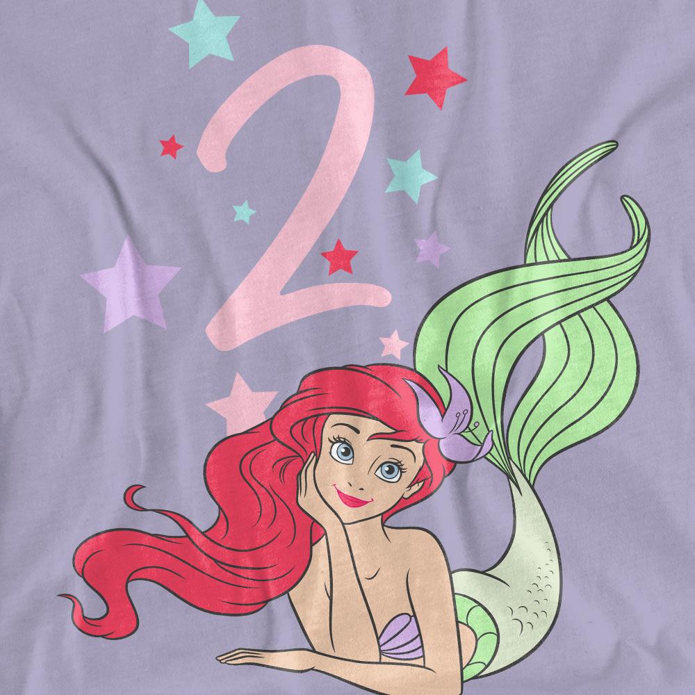 The Little Mermaid Womens/Ladies Ariel 2nd Birthday T-Shirt