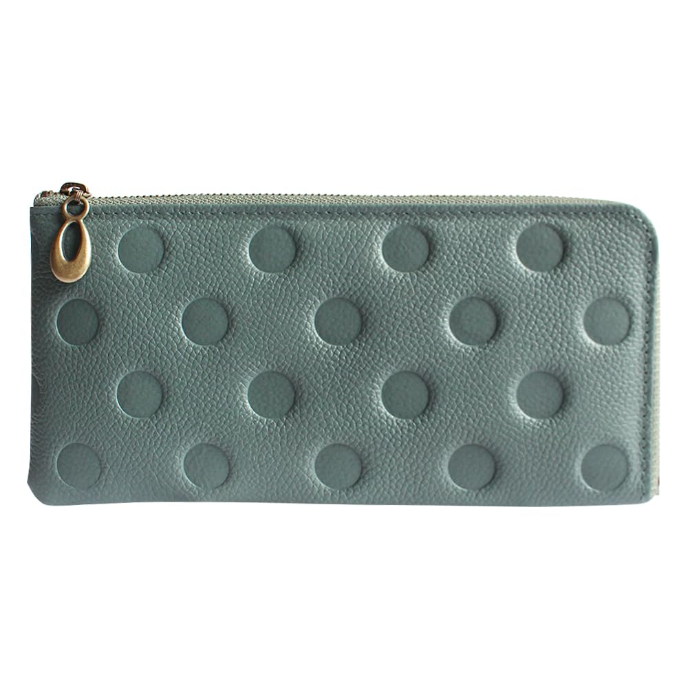 

Удобный кожаный длинный компактный длинный кошелек для женщин, сделанный в Японии, из натуральной кожи, тонкий, легкий, простой в использовании, стильный, для карточек, большой емкости, умный, длинный