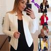 2025 Fall/Winter Women's Casual Solid Color Commuting Blazer