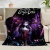 1 Stück Gothic Corpse Beauty In Bloom Flanelldecke Geschenk, Geeignet für Männer und Frauen, Weich, Ideal für Betten und Sofa, Geburtstags- oder Weihnachtsgeschenk