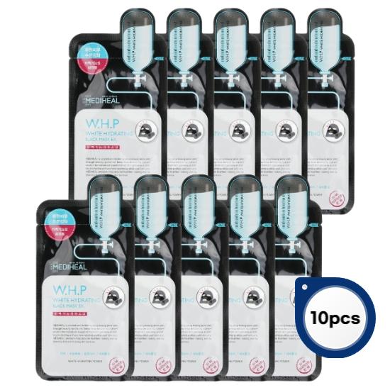 

MEDIHEAL WHP Белая увлажняющая черная маска EX 10 шт. 10pcs